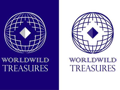 Logo design for a explorer " Worldwild Treasures" association