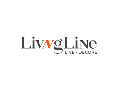 LivngLine - Logotype brand branding logo logotype