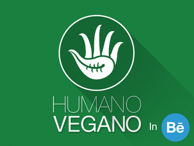 Humano Vegano Logo Brand