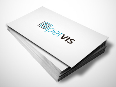 OperVis Logo brand branding business card logo marca tarjeta