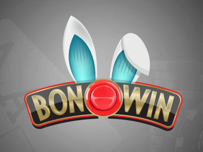 Bonowin Logo arcade branding gambling logo marca poker