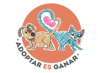 Adoptar es Ganar adoption animals cats dogs mongrel mutt rescued straydog
