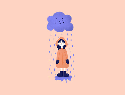 Rain design digital digital illustration illustration