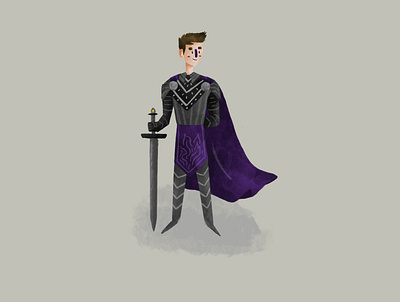Knight art design digital digital illustration dnd drawing illustration knight