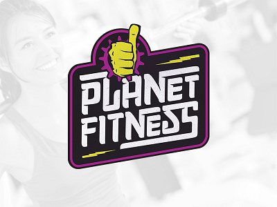 Planet Fitness Branding