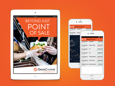 OrderCounter POS App Design