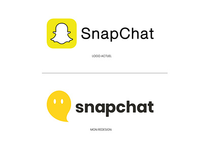 Logo redesign snapchat