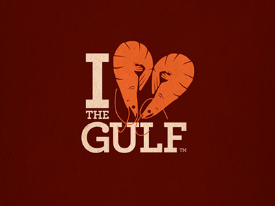 Gulf illustration logo