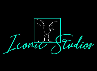 Iconic Studio design illustration logo