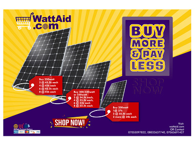 Solar Panel Discount Sales branding design web