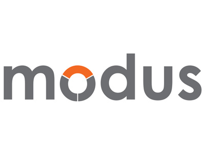 Modus logo branding icon logo orange