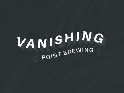 Vanishing Point branding brewery logo