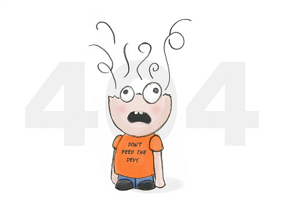 404 Error 404 error illustration webdesign