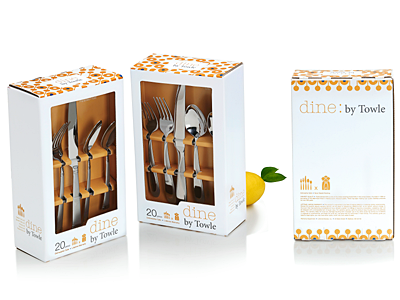 Dine by Towle 20 piece Packaging