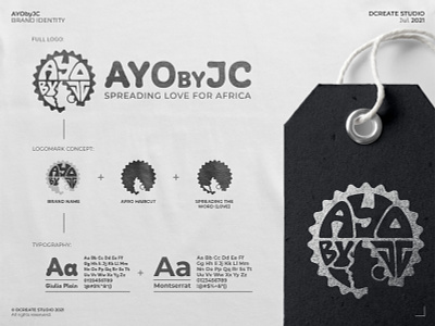 AYObyJC - African Brand Identity abstract logo africa african branding african clothing african logo design brand design brand identity branding clothing brand design clothing branding clothing company clothing logo corporate logo design exclusive logo logo logo design logotype love for africa south africa spreading african love