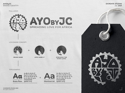 AYObyJC - African Brand Identity abstract logo africa african branding african clothing african logo design brand design brand identity branding clothing brand design clothing branding clothing company clothing logo corporate logo design exclusive logo logo logo design logotype love for africa south africa spreading african love