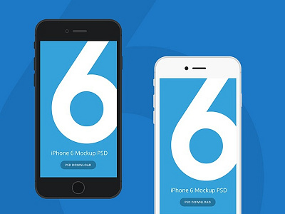 iphone 6 Mockup PSD