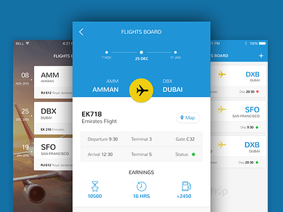Flight Board ios app 