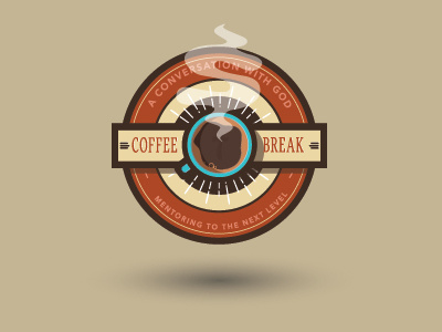 Coffee Break Logo badge coffee illustration logo