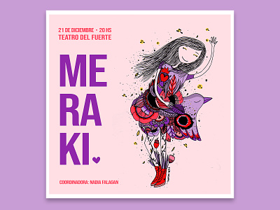 Meraki II :: Flyer Illustration