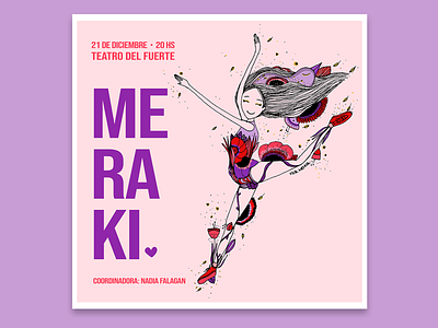 Meraki II :: Flyer Illustration