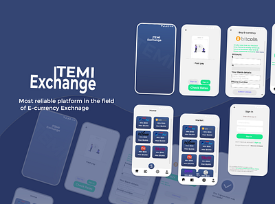 A currency exchange application platform app design app ui app ui design app ui ux ui design