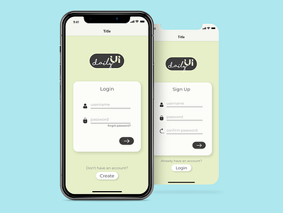 DailyUI_001 001 daily daily 100 challenge dailyui iphonex ui ui design uidesign