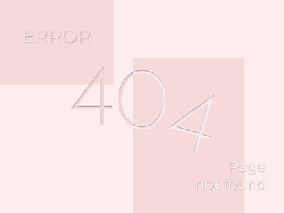 DailyUI_008 404 404 error 404page daily daily 100 challenge daily ui dailyui design neumorph neumorphic neumorphism pink ui