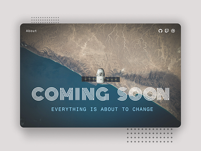 Coming Soon: DailyUI_048 100days about challenge coming coming soon coming soon page coming soon template comingsoon daily daily 100 challenge daily ui dailyui figma figma design figmadesign interface social network uidesign uxui uxuidesign