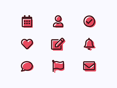 Icon Set: DailyUI_055 challenge daily daily 100 challenge daily ui dailyui dailyuichallenge figma figma design figmadesign flat icon icon set icons iconset illustration interface ui uidesign uxui