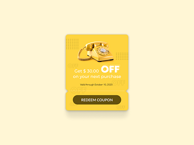 Redeem Coupon: DailyUI_061 coupon coupons daily 100 challenge daily ui dailyui discount figma figma creators figma design figmadesign interface off purchase redeem redeem coupon ui uxui