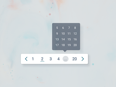 Pagination:  DailyUI_085