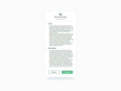 Terms of Service: DailyUI_089 100days challenge daily 100 challenge daily ui dailyui dailyuichallenge figma figma design figmadesign privacy policy service terms terms and conditions terms of service uxui