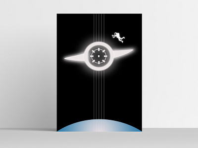 minimal poster  interstellar