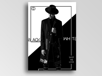 Minimal poster black and white fashionposter gucci minimal poster photoshop