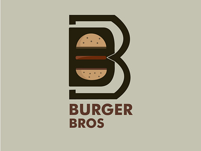 Logo design for burger restaurant