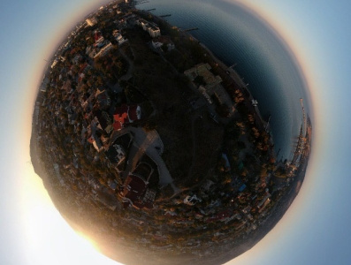 crimea 360 drone globe panorama