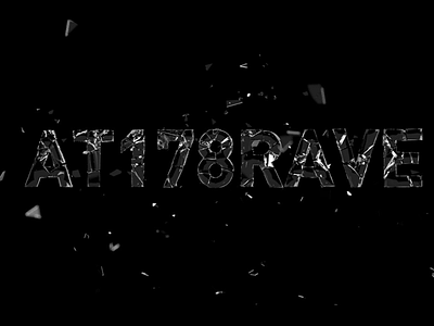 shattered 178 3d graphic design logo motion graphics