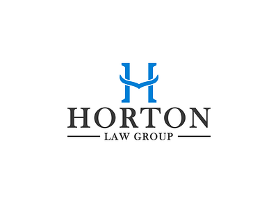 Logo Design Concept for Horton Law Firm brand brand design design flat icon logo logodesign logos logotype minimal