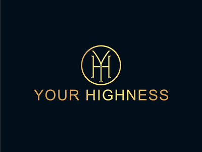 Luxurious Your Highness Logo Concept brand brand design design flat food logo icon inspiration inspirational instagram logo logo design logodesign logos logotype minimal