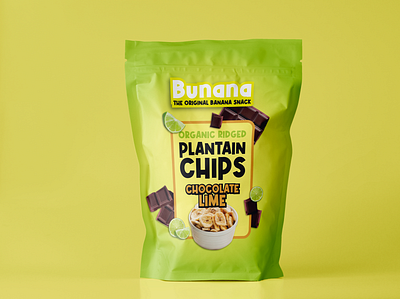 Bunana - Banana Chips Packaging Design branding design logo packagedesign packaging