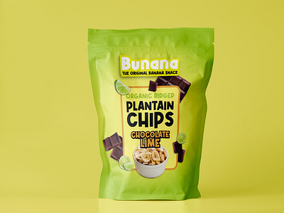 Bunana - Banana Chips Packaging Design