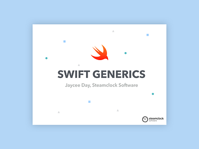 Simple First Slide for Swift