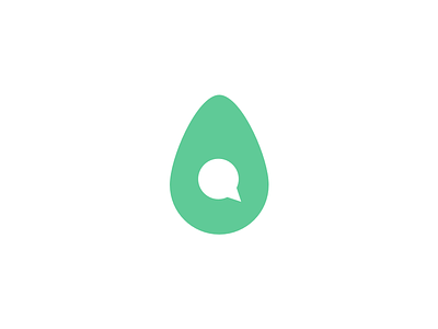 Avocado Bots Logo avocado avocado bots bots chatbots conversational ui fresh green icon logo slack