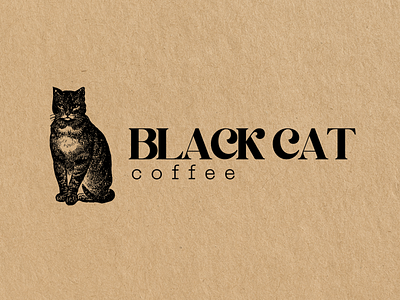 Black Cat Coffee Logo