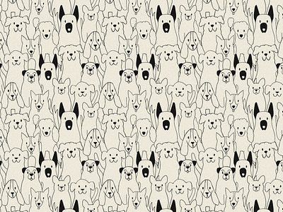 Dog Lover Pattern design graphic design illustration