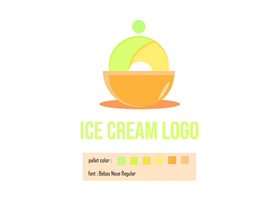 Ice Cream logo Simple