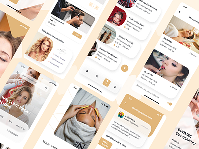 Concept UI/UX Design for Beauty App