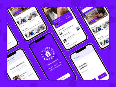 Design Concept For Home Services App