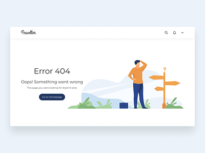 404 Page - Daily Design Challenge design uiuxdesign user experience ux web